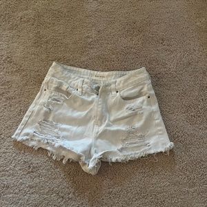 Pacsun White Mom Shorts